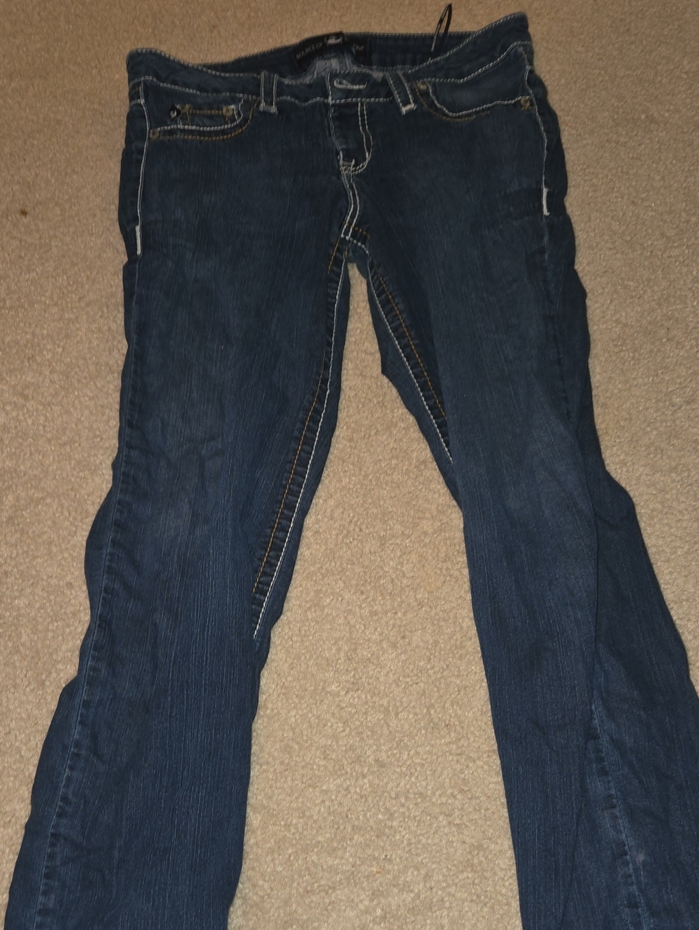 Women's Straight Leg Jeans in Deep Indigo